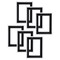 Creative Mark Illusions Floater Frame For 1-1/2" Deep Canvases - Packs of 6 - White - For Galleries & Home Decor - Wood Float Frame for Canvas Paintings- Complete Hanging Hardware